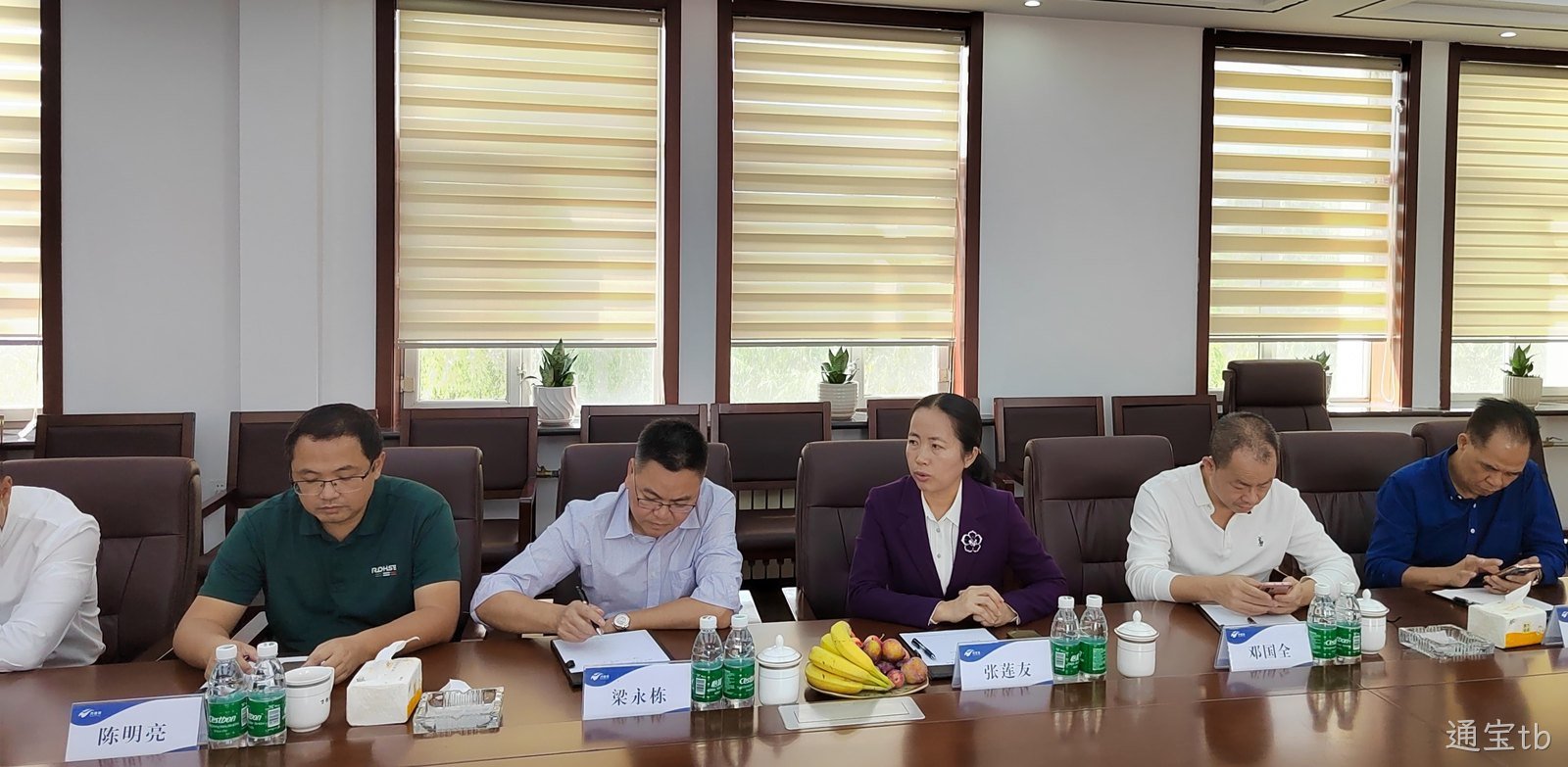 江门市新会区考察团莅临通宝tb参观考察(图2)